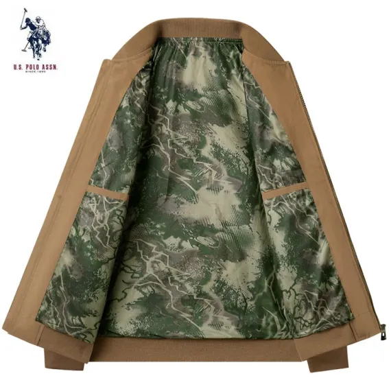 Мужская куртка-бомбер U.S. POLO ASSN, Reňk: Goňur, Ölçeg: 2XL, 3 image