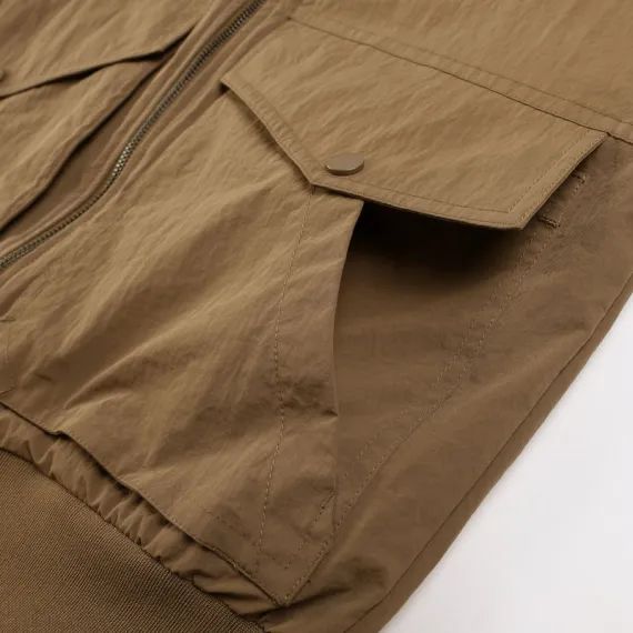 Мужская куртка-бомбер U.S. POLO ASSN, Цвет: Коричневый, Размер: M, изображение 6