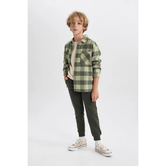 Спортивные штаны DeFacto, Цвет: Хаки, Размер: 9-10 лет