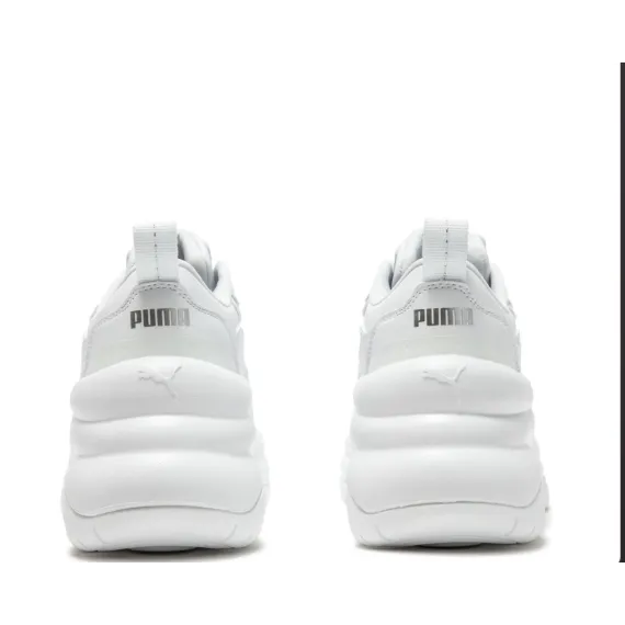 Кроссовки Cilia Wedge женские на платформе PUMA, Цвет: Белый, Размер: 38.5, изображение 5