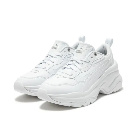 Кроссовки Cilia Wedge женские на платформе PUMA, Цвет: Белый, Размер: 38.5