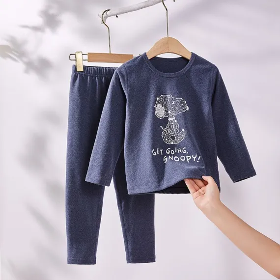 Пижама детская SNOOPY, Reňk: Goýy gök, Ölçeg: 9-10 ýaş
