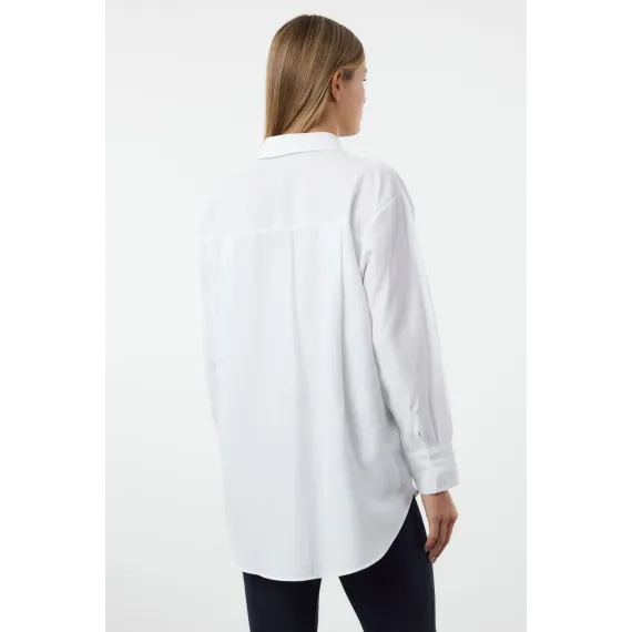 Рубашка TRENDYOLMILLA, Reňk: Ak, Ölçeg: M, 5 image