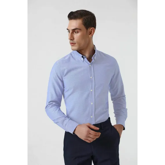 Рубашка D'S Damat, Цвет: Голубой, Размер: M