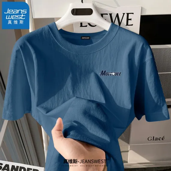 Футболка Jeans west, Цвет: Синий, Размер: L