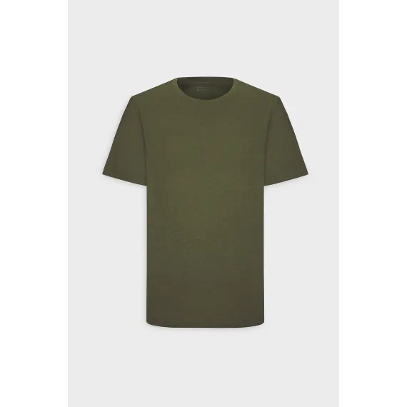 Мужская футболка Slim Fit с круглым вырезом, базовый дизайн ALTINYILDIZ CLASSICS, Reňk: Haki, Ölçeg: XL, 5 image