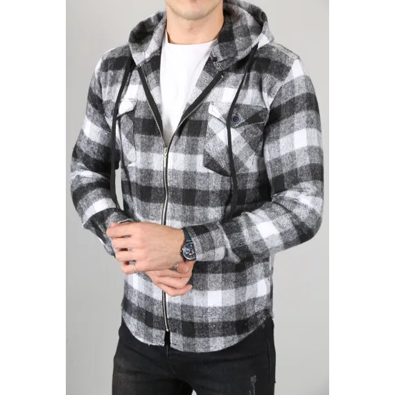 Рубашка CROPPER, Reňk: Çal, Ölçeg: 2XL