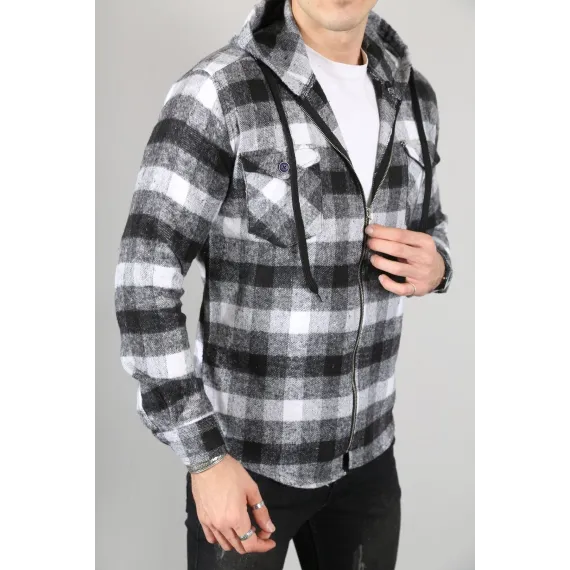 Рубашка CROPPER, Reňk: Çal, Ölçeg: L, 3 image