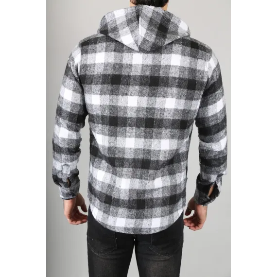 Рубашка CROPPER, Reňk: Çal, Ölçeg: 2XL, 5 image