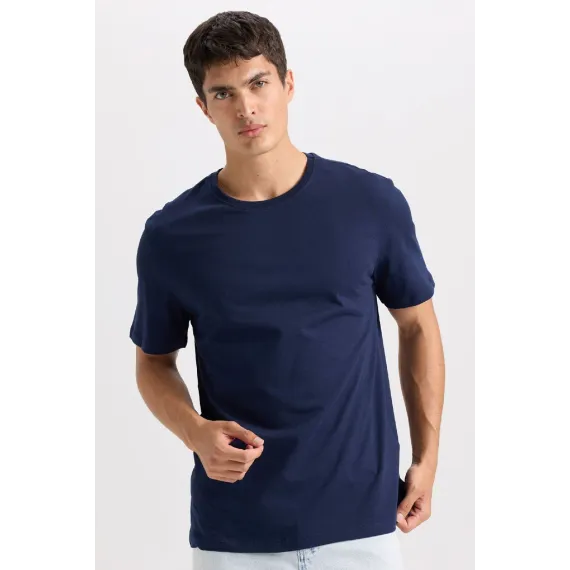 Футболка DeFacto, Reňk: Goýy gök, Ölçeg: 2XL