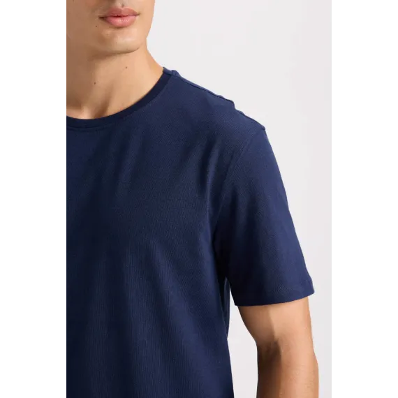 Футболка DeFacto, Reňk: Goýy gök, Ölçeg: 2XL, 5 image