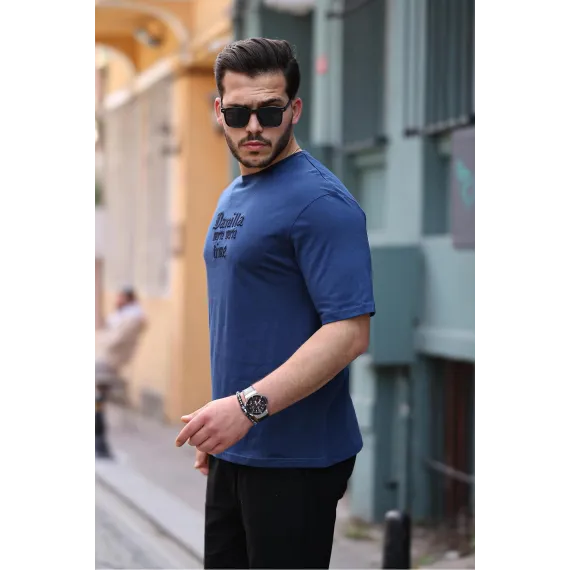 Футболка Miron, Цвет: Темно-синий, Размер: 2XL, изображение 2