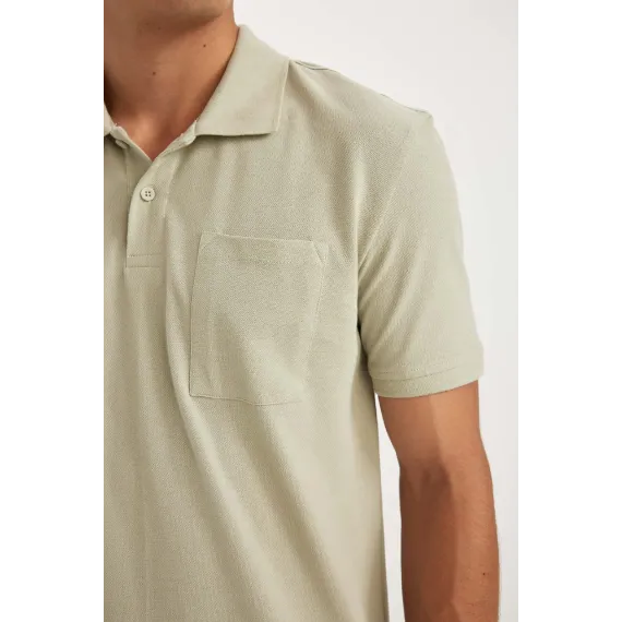 Батник DeFacto, Цвет: Хаки, Размер: 3XL, изображение 5