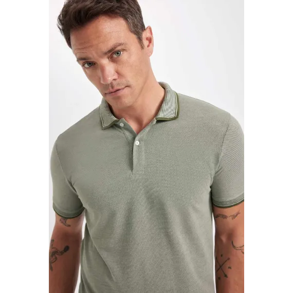 Батник DeFacto, Reňk: Haki, Ölçeg: 2XL, 6 image