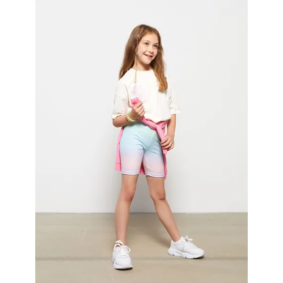 Футболка LC Waikiki, Цвет: Экрю, Размер: 7-8 лет, изображение 3