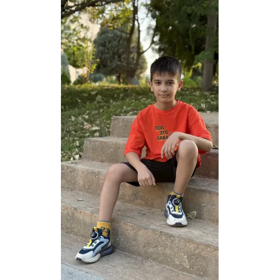 Футболка Mari Gerard, Цвет: Оранжевый, Размер: 6-7 лет, изображение 5