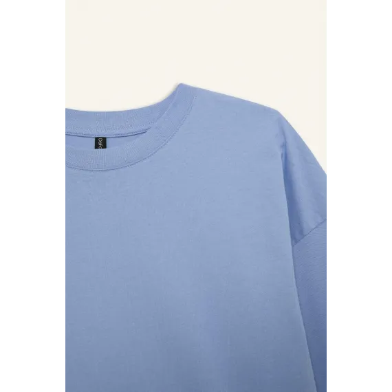 Футболка DeFacto, Цвет: Голубой, Размер: 3XL, изображение 2