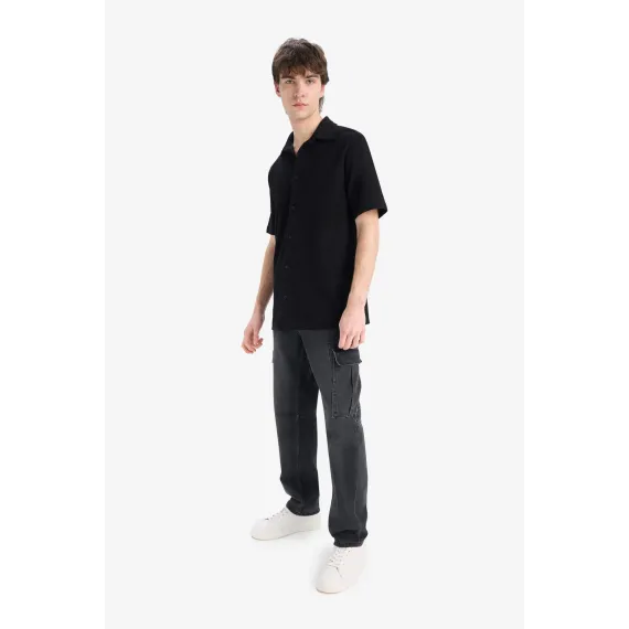 Рубашка DeFacto, Reňk: Gara, Ölçeg: XL, 3 image