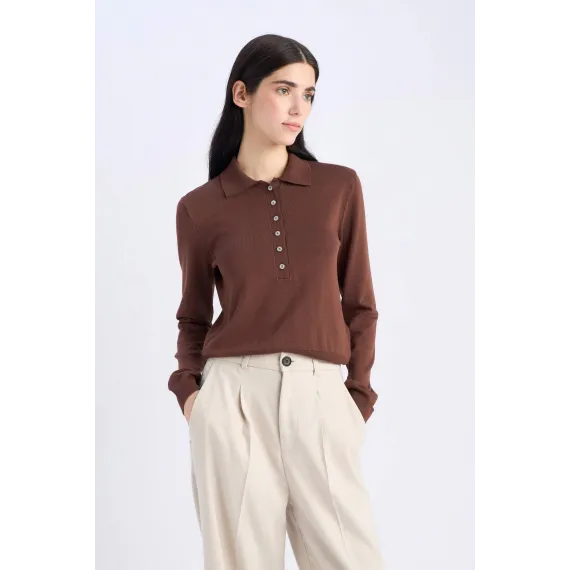 Свитер DeFacto, Reňk: Goňur, Ölçeg: XL, 3 image