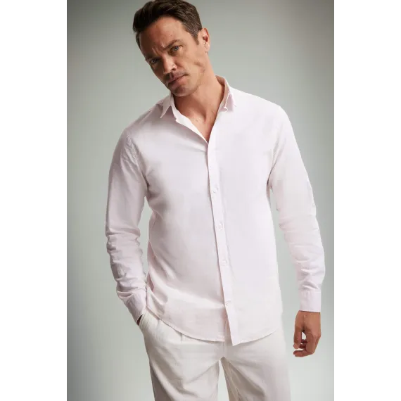 Рубашка DeFacto, Reňk: Gülgüne, Ölçeg: 2XL, 3 image