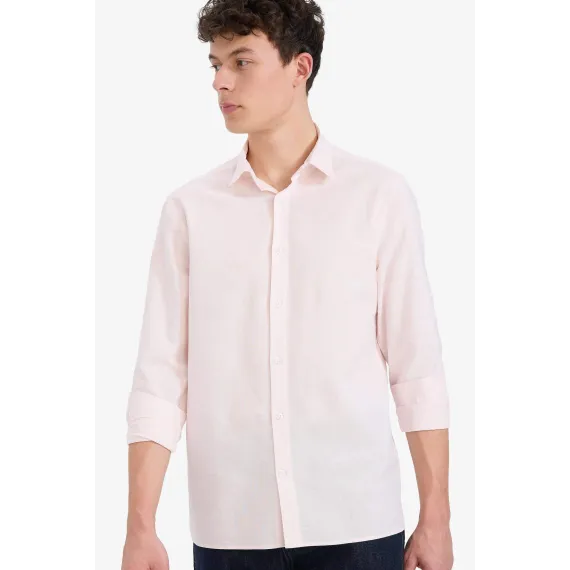 Рубашка DeFacto, Reňk: Gülgüne, Ölçeg: 2XL, 4 image
