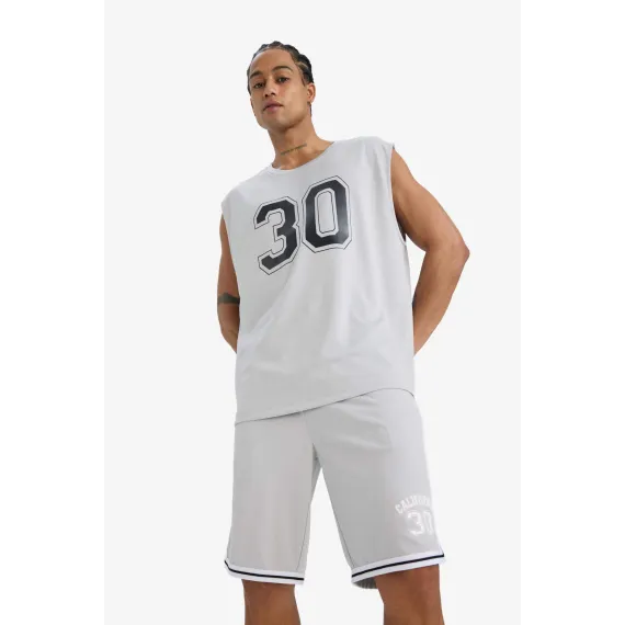 Футболка DeFacto, Reňk: Çal, Ölçeg: 2XL, 3 image
