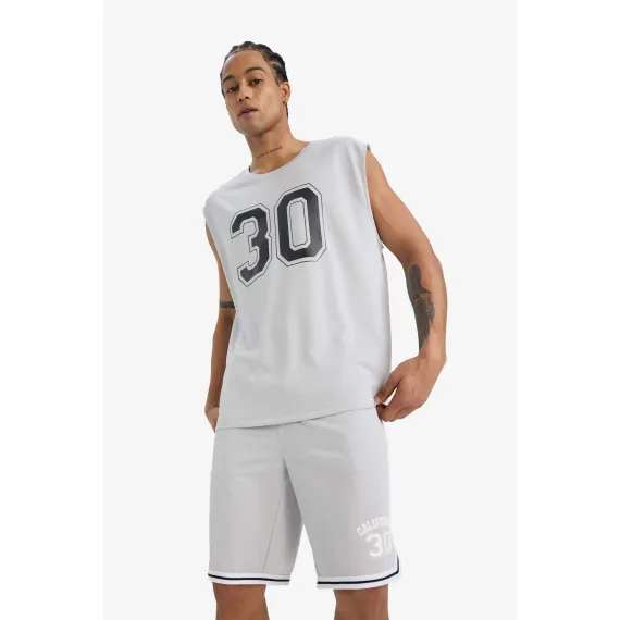 Футболка DeFacto, Reňk: Çal, Ölçeg: 2XL, 4 image