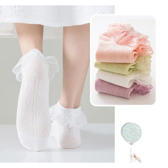 Носки CINDYLOVE, Reňk: Ak, Ölçeg: 3-5 лет, 2 image