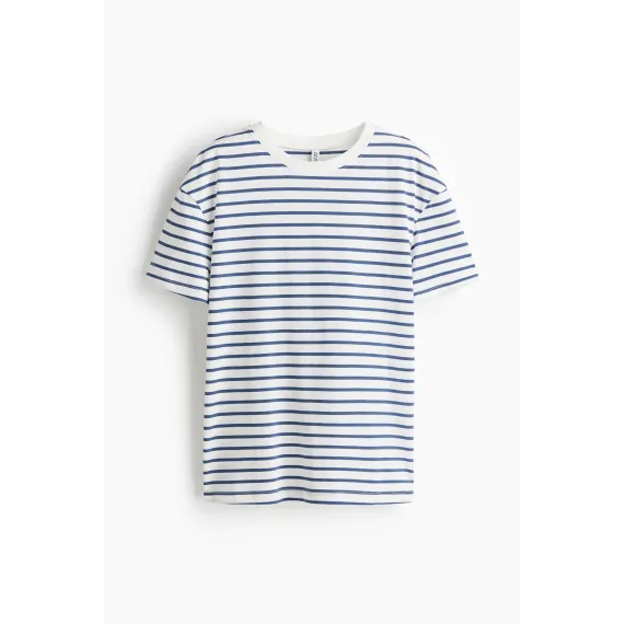 Футболка свободного кроя H&M, Цвет: Белый, Размер: L, изображение 4