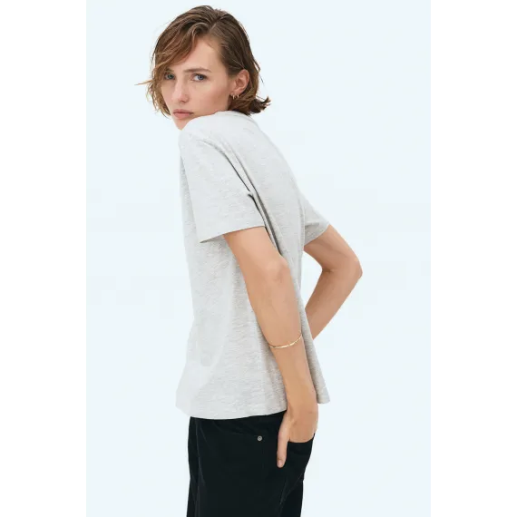 Футболка хлопковая H&M, Цвет: Серый, Размер: L