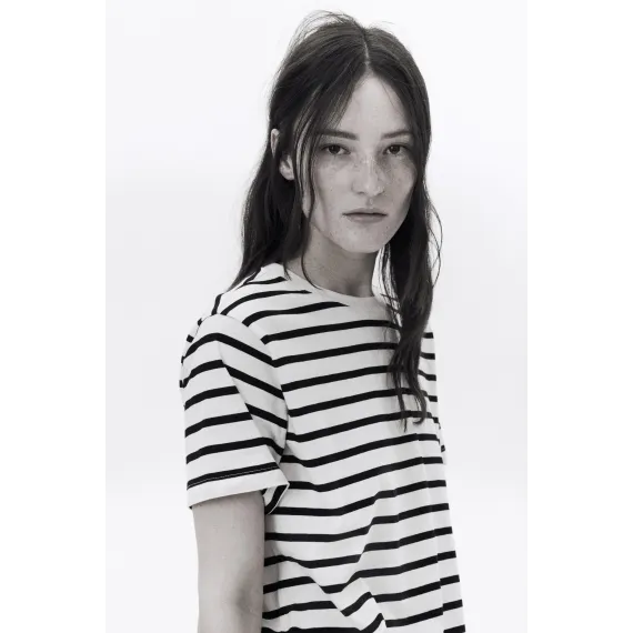 Футболка хлопковая H&M, Цвет: Бежевый, Размер: XS
