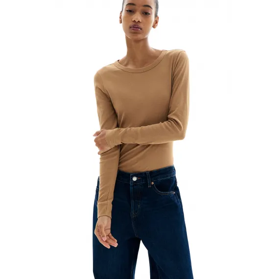 Верх рибана H&M, Цвет: Бежевый, Размер: XS