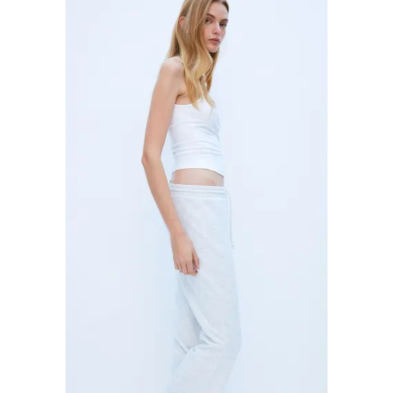 Топ на бретелях H&M, Reňk: Ak, Ölçeg: L, 7 image