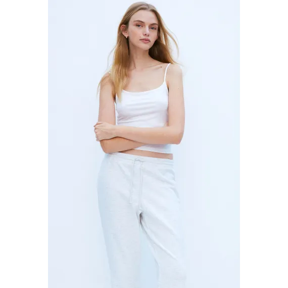 Топ на бретелях H&M, Цвет: Белый, Размер: L - в интернет-магазине Туркменистана Wabrum Топ на бретелях H&M, Цвет: Белый, Размер: L