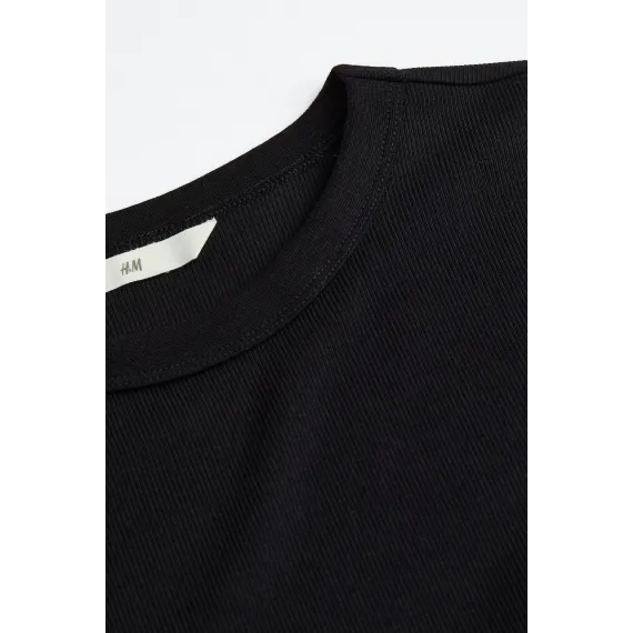 Верх рибана H&M, Цвет: Черный, Размер: XS, изображение 6