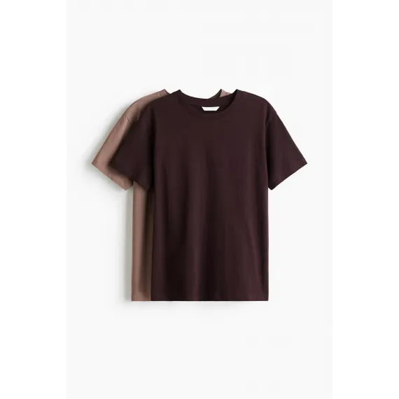 Футболка 2 шт. H&M, Цвет: Разноцветный, Размер: XS, изображение 5