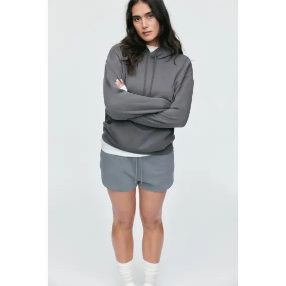 Свитшот с капюшоном H&M, Цвет: Серый, Размер: XS, изображение 2