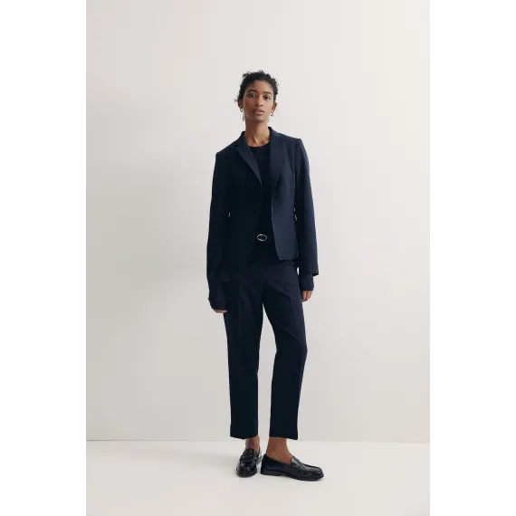 Брюки H&M, Цвет: Темно-синий, Размер: 36