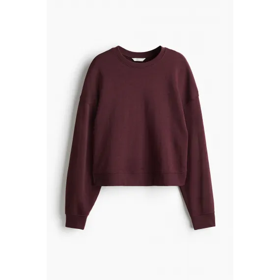 Свитшот H&M, Цвет: Бордовый, Размер: XS, изображение 5
