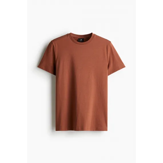 Футболка Regular Fit H&M, Цвет: Оранжевый, Размер: XS, изображение 8