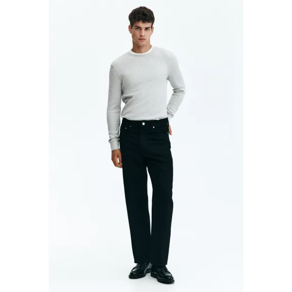 Верх джерси сотовой вязки H&M, Цвет: Серый, Размер: XS, изображение 3