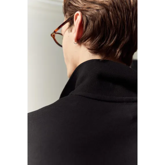 Футболка поло Regular Fit Pike H&M, Цвет: Черный, Размер: XS, изображение 6