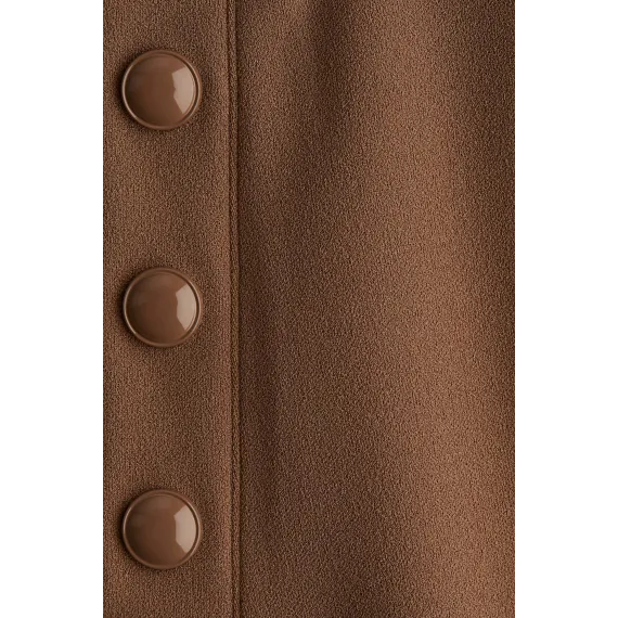 Брюки с пуговицами спереди H&M, Цвет: Коричневый, Размер: M, изображение 5 - в интернет-магазине Туркменистана Wabrum Брюки с пуговицами спереди H&M, Цвет: Коричневый, Размер: M, изображение 5