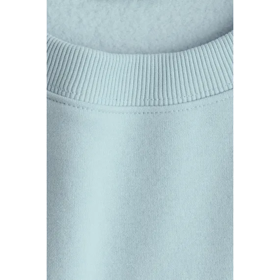 Свитшот с надписью H&M, Цвет: Синий, Размер: L, изображение 2