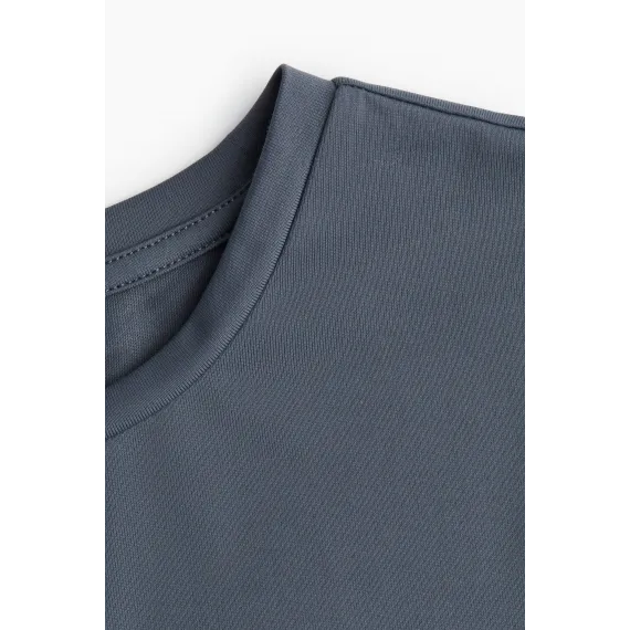 Футболка приталенная H&M, Цвет: Серый, Размер: XL, изображение 6