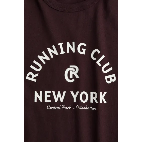 Футболка с принтом H&M, Reňk: Çuňňur gyzyl , Ölçeg: S, 2 image