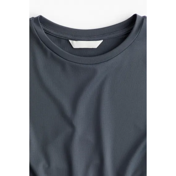 Верх микроволоконный длинный рукав H&M, Цвет: Серый, Размер: XL, изображение 6