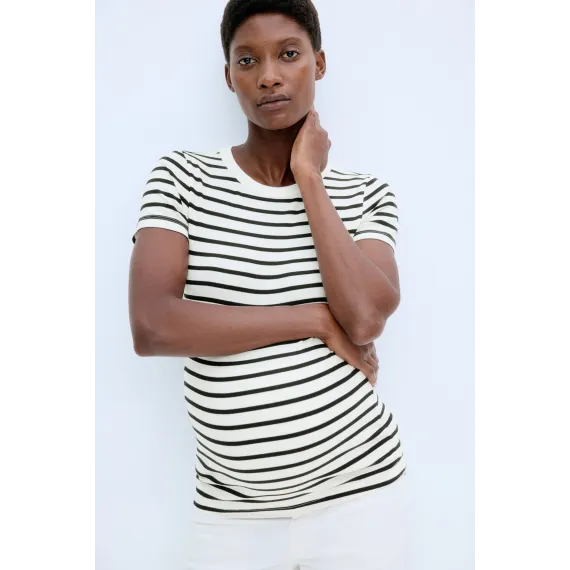 Верх рибана H&M, Цвет: Бежевый, Размер: S, изображение 2