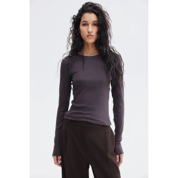 Верх рибана H&M, Цвет: Коричневый, Размер: XS, изображение 4