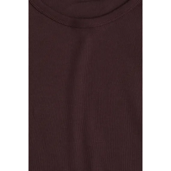 Футболка рибана H&M, Reňk: Goňur, Ölçeg: M, 4 image